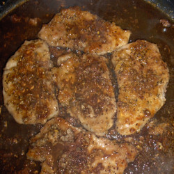 Brown Sugar Glazed Pork Loin Chops