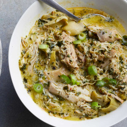 Creamy Spinach-artichoke Chicken Stew