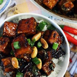 Vegan Kung Pao Tofu