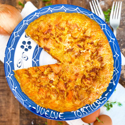 Spanish Sweet Potato Omelette | Tortilla De Boniato