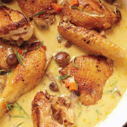 Chicken Fricassee (fricassee De Poulet A L&apos;ancienne)