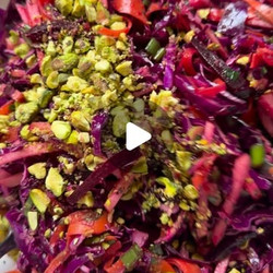 Cabbage &amp; Beets Salad With Citrus Vinaigrette