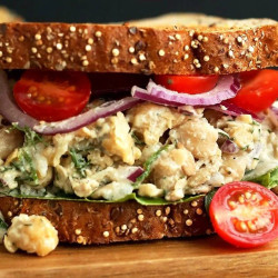 &quot;no-tuna&quot; Salad Sandwich