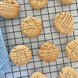 Sourdough Discard Peanut Butter Coookies