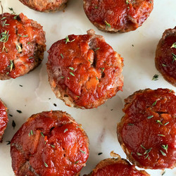 The Best Keto Meatloaf Minis With Low Carb Ketchup