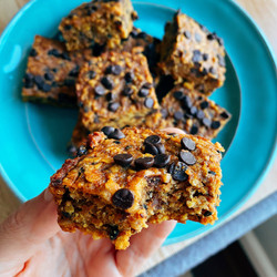 Small-batch Pumpkin Oatmeal Bars