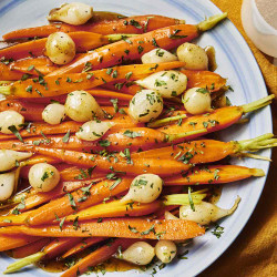 Sweet-and-sour Glazed Carrots