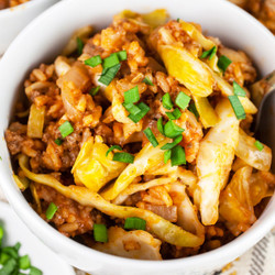 Cabbage Roll In A Bowl