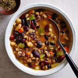 Slow-cooker Bean &amp; Barley Soup