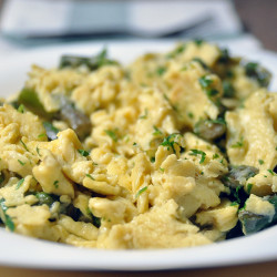 Scrambled Eggs With Asparagus