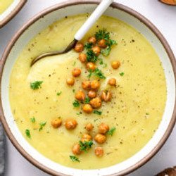 Creamy Vegan Potato Leek Soup