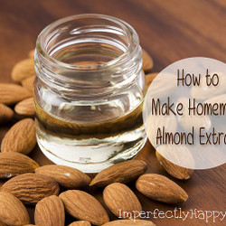 Homemade Almond Extract