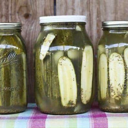 Homemade Claussen Knock-off Pickles