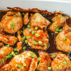 Baked Teriyaki Chicken Thighs