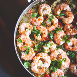 One Pot Thai Shrimp And Quinoa