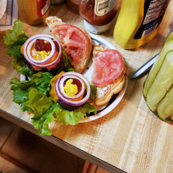 Bacon-wrapped Burgers