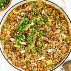 Chicken Fried Rice {easy Fakeaway}