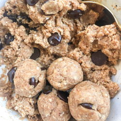 Cookie Dough Energy Bites — The Peachie Spoon | High Protein Recipes