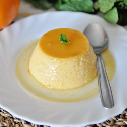 Spanish Orange Custard - Flan De Naranja Recipe