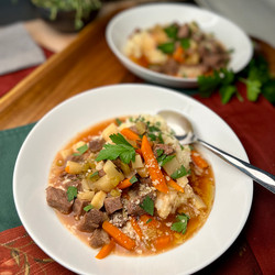 Slow Cooker Elk Stew