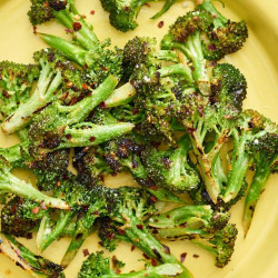 Cheesy Grilled Parmesan Broccoli