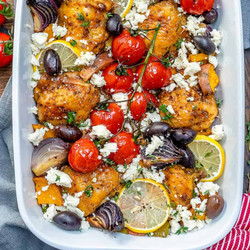 Greek Chicken Bake