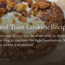 Miso Buttered Toast Cookies