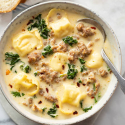 Sausage Tortellini Soup