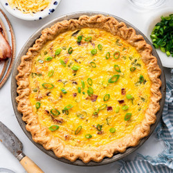 Cottage Cheese Quiche