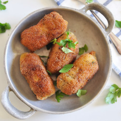 Creamy Mushroom Croquettes