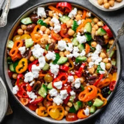 Greek Chickpea Salad