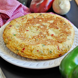 The Famous Spanish Tortilla Paisana Omelette Recipe