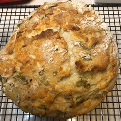 Green Chile Cheese Bread