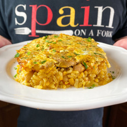 Oven-Crusted Spanish Rice | Arroz Con Costra Recipe