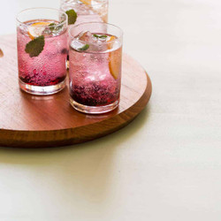 Blackberry And Meyer Lemon Gin And Tonics