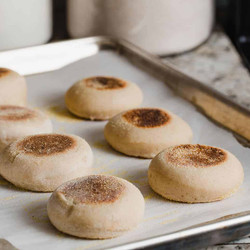 Sourdough English Muffins Recipe