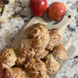 Sourdough Discard Apple Fritters