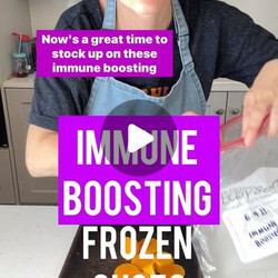 Immune Boosting Frozen Shots