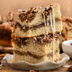 Vegan Maple Pecan Coffee Cake