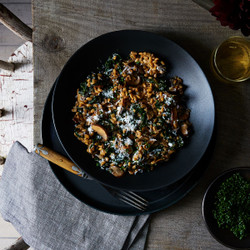 Double Mushroom &amp; Kale Farro