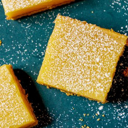 Lemon And Pistachio Bars