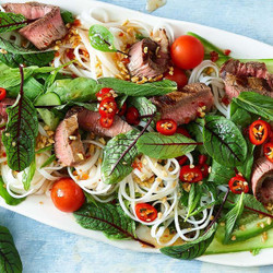 10-minute Thai Beef Salad