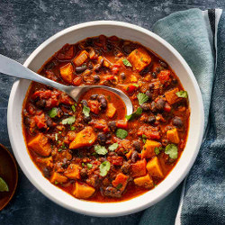 Sweet Potato &amp; Black Bean Chili
