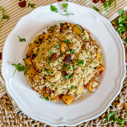 Spanish Couscous With Aromatic Vegetables