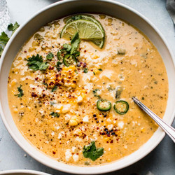 Mexican Street Corn Soup Recipe