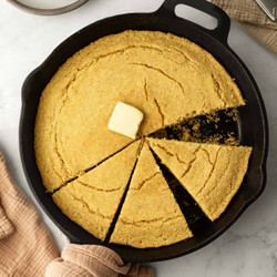 Vegan Cornbread (savory, Southern-style)