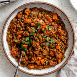 Quick Curried Lentils [stove, Crockpot, Ip]