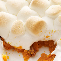 Sweet Potato Casserole With Marshmallow Topping