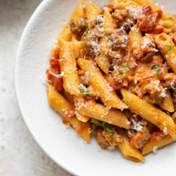 Spicy Italian Sausage Pasta