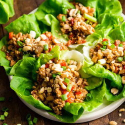 Asian Chicken Lettuce Wraps (better Than P.f. Chang&apos;s)!